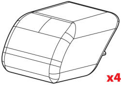 Nordrive csomagtartó rúd zárósapka