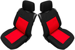 Bottari 2db-os trikó üléshuzat- szivacsos - fekete-piros