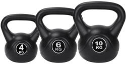 Timeless Tools Kettlebell szett, 4-6-10 kg