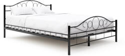 Timeless Tools Fém ágykeret ajándék ágyráccsal 140x200cm, fekete