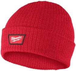 Milwaukee Cuffed Beanie kötött téli sapka piros (4932499385)