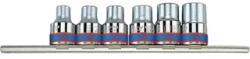 KING TONY Rövid Torx-e dugókulcs készlet 1/2 inch | Kézi | 6 db (4106PR)