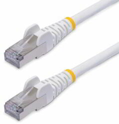 StarTech - 50 cm-es fehér CAT8 Ethernet kábel - NLWH-50C-CAT8-PATCH (NLWH-50C-CAT8-PATCH)