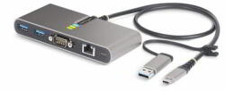 StarTech - 2 portos USB-C hub Ethernettel és RS-232-vel - 5G2A1SGBB-USB-C-HUB (5G2A1SGBB-USB-C-HUB)
