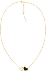 Tommy Hilfiger Colier fermecător placat cu aur cu inimioare Enamel Hearts 2780742