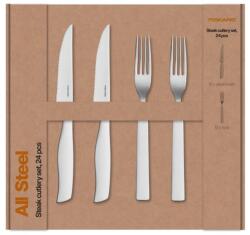 Fiskars All Steel Steak evőeszköz készlet, 24 db 1071625 (1071625)