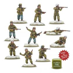 Warlord Games Set Figurine WARLORD GAMES Bolt Action US Airborne (Winter) Pathfinder Squad 14 Ani+ (5060917994026) Figurina