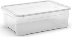 Keter T BOX M tárolódoboz, 39 x 55, 5 x 19 cm, átlátszó (00697-001) 254723 (254723)