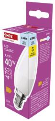 EMOS LED CLS gyertya 4, 2W(40W) 470lm E14 CW (1525731110)