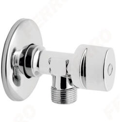 FERRO sarokszelep takarórozettával 1/2" x3/8" (FE-Z1238K)