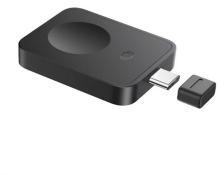 Baseus MAGPRO asztali töltő Type-C (2.5W, PD gyorstöltő, wireless, Apple Watch töltő) FEKETEBSW-543 (168726)