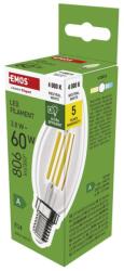 EMOS LED FLM gyertya 3, 8W(60W) 806lm E14 NW A CLASS (1525731453)