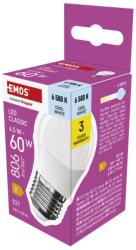 EMOS LED CLS MINI GLOBE 6, 5W(60W) 806lm E27 CW (1525733127)