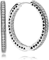 Pandora Csillogó fülbevaló körök 296319EN