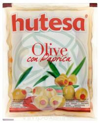 hutesa Olajbogyó - zöld, paprikakrémmel töltött, zacskós 180g/80g