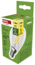 EMOS LED FLM MINI GL 3.8W(60W) 806lm E14 WW A CLAS (1525741259)
