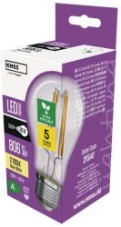 EMOS LED izzó A60/E27/3, 8W/60W/806lm/meleg fehér (1525283273)