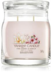 Yankee Candle Pink Cherry & Vanilla ароматна свещ Signature 368 гр