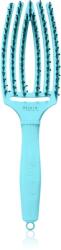 Olivia Garden Fingerbrush Boar & Nylon perie de par cu peri de nailon și de mistreț Dolce Vita Blue Sky 1 buc
