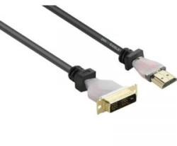Renkforce HDMI / DVI csatlakozókábel [1x HDMI dugó - 1x DVI dugó, 18+1 pólusú] 5 m fekete renkforce (RF-4212219)