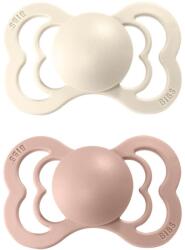 BIBS Supreme Silicone Size 1: 0+ months биберон Ivory / Blush 2 бр