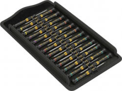 Wera Kraftform ESD Micro Big Pack 1 Csavarhúzó készlet ESD 25 részes Kereszthornyú Phillips, TORX, TORX Plus, Pentalobe, Egyeneshornyú, Belső (05134019001)