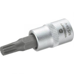TOOLCRAFT Dugókulcs betét 6, 3 mm (1/2), sokfogú bittel 5mm, hossz: 37 mm, (816074) (816074)