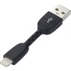 Renkforce USB 2.0 Csatlakozókábel [1x USB 2.0 dugó, A típus - 1x Apple Dock dugó Lightning] 0.05 m Fekete (RF-4260168)