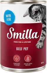 Smilla 24x400g Smilla marha & hal nedves macskatáp