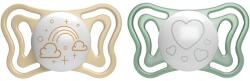 Chicco Physio Light Physio Forma Night cumi 2-6 m Gold/Green 2 db