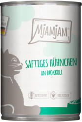  MjAMjAM 24x400g MjAMjAM Csirke & brokkoli nedves macskaeledel