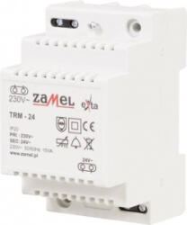 ZAMEL Csengő transzformátor 24 V/AC 0.63 A (TRM-24) (TRM-24)