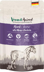  Venandi Animal 24x125 g Venandi Animal Monoprotein Ló nedves macskatáp
