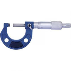 Basetech 1599709 Mikrométer 75 mm (max) Leolvasás: 0.01 mm DIN 863-1 (1599709) - aqua