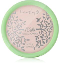 Lovely Vegan Pressed Powder pudră transparentă compactă 8 g