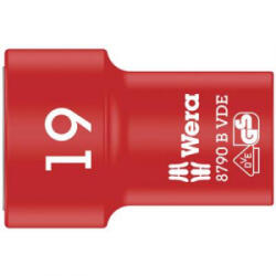 Wera 8790 B VDE 05004963001 Külső hatlap Dugókulcs betét 19 mm 3/8 (10 mm) (05004963001)