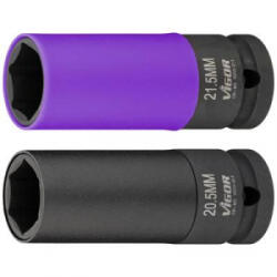 VIGOR Ütvefúró dugókulcs betét készlet 1/2 (12, 5 mm) 2 részes (V6313) (V6313)