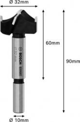 Bosch Zsanérlyuk lyukasztó 32 mm 1 db (2608901855) (2608901855)