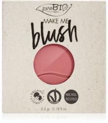 puroBIO Cosmetics Long-lasting Blush Refill Blush rezistent rezerva 5.2 g