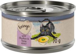 Feringa 12x70g Feringa Csirke & tonhal macskaleves nedves macskatáp