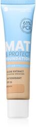 Bell HYPOallergenic Mat & Protect дълготраен матиращ фон дьо тен SPF 25 цвят 04 Peach 30 гр