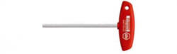 Wiha Sechskant-Stiftschlüssel 6x150mm T-Griff Műhely Belső hatlap csavarhúzó Kulcsszélesség: 6 mm Penge hossz: 150 mm Méret, hossz: 182 mm (00922)