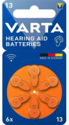 VARTA 13 hallókészülék elem (6db/bliszter) (24606101416) (24606101416) - aqua