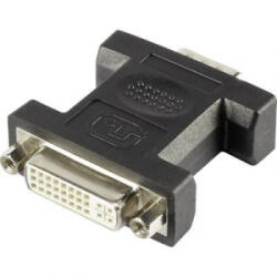 Renkforce VGA - DVI átalakító adapter, 1x VGA dugó - 1x DVI aljzat 24+5 pól. , fehér, Renkforce (RF-4212234)