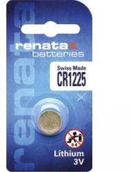 Renata CR1225 lítium gombelem, 3 V, 48 mA, Renata BR1225, DL1225, ECR1225, KCR1225, KL1225, KECR1225, LM1225 (703582) - aqua