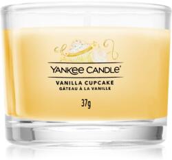 Yankee Candle Vanilla Cupcake вотивна свещ glass 37 гр