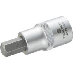 TOOLCRAFT Dugókulcs betét 12, 5 mm (1/2), hatlapú bittel 10mm, hossz: 55 mm, TOOLCRAFT (816159)