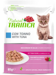 Natural Trainer 24x85g Natural Trainer Kitten & Young nedves macskatáp - Tonhal