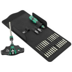 Wera Kraftform Kompakt 400 RA SHK Set 1 (05136072001) Bit készlet 19 részes Kereszthornyú Phillips, Kereszthornyú Pozidriv, Belső hatlap (05136072001)
