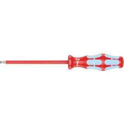 Wera VDE Egyenes pengéjű csavarhúzó Wera 3160 i Pengeszélesség: 3.5 mm Penge hossz: 100 mm (05022730001)